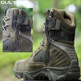 Outdoor Men's Climbing Work Safety Boots,