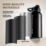 32oz Insulated Water Bottle with Straw