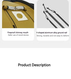 Large Tent With Chimney Hole