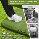 6" Extra Thick Camping Mat with Pillow