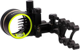 Compound Bow Sight 5-Pin 0.019" Fiber Optic Adjustable