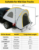 Waterproof Double-Layer Pickup Truck Bed Tent with Awning