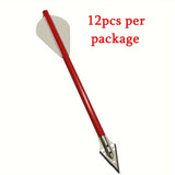 Mini Crossbow Bolts Carbon With Stainless Broadhead Tips