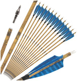 12 PCS 30-inch Archery Carbon Arrows