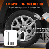 Scissor Jack 2.5 Ton/5512 lbs Scissor Car Jack 3.7"-17.1"