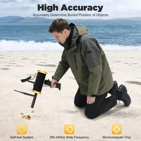 Underground Metal Detector Gold, Silver, Copper, Diamond Finder