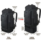 Expandable Waterproof MOLLE Rucksack