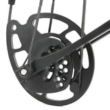 Compound Bow Arrow Set with Spine 500 Carbon Arrows 20-70lbs Adjustable Draw Weight
