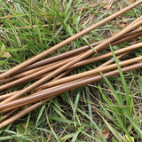 Turkey Feather Bamboo Arrows 6/12pcs 33.4"