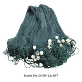 6.5 x 33ft Gill Net Fishing Drag Net W/ 1.5in / 15mm Mesh