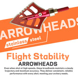 Broadhead Arrow Tips 12pcs 125grain