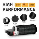 6.8L Carbon Fiber Cylinder 4500psi Tank