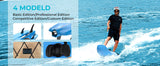 Electric Surfboard in Carbon Fiber Jet Surfboard 15 kW Seaside