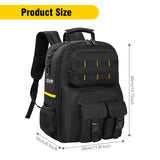 Heavy-Duty Backpack Wear-Resistant Multi-Compartment Organizer
