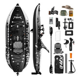 Single Inflatable Fishing Kayak Upgraded Version