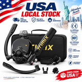 0.5L Mini Scuba Tank with Dual-Tube Snorkeling Mask