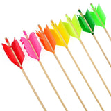 Turkey Feather Wooden Arrows