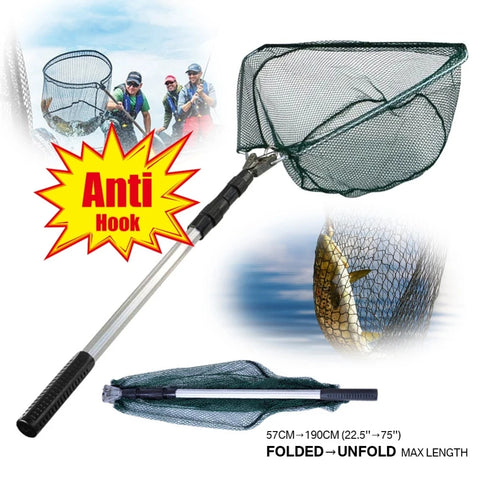 190cm 130cm 55cm Telescopic Landing Net