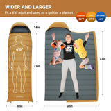 Envelope Sleeping Bag, Lightweight Camping