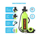 Scuba Diving Equipment with Diving Mask