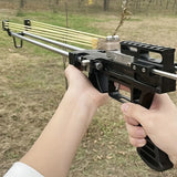 80LBS Telescopic Long Pole Slingshot