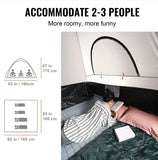 Pickup Truck Tent With Rain Layer And Carry Bag