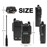 BAOFENG UV-9G GMRS Radio, Dual Band NOAA Scanner, 1pcs