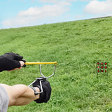 Slingshot Folding Rubberized Hunting Sling Shot
