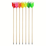 Turkey Feather Wooden Arrows