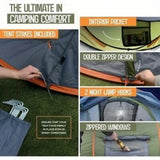 Pop Up Tent with 2 Doors