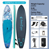 Non-Slip Water Sport Paddleboard with Accessories