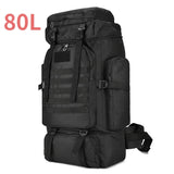 80L Tactical Mountaineering Bag
