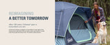 Coleman 4/6/8/10 Person Instant Camping Tent with 1-Minute Setup