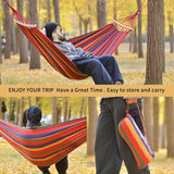 Hammock With a Widened Anti-Roll Design, Three People