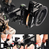 Compound Bow 5 Pin Sight 0.019-Inch Optical Fiber