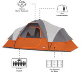 Dome Camp Tent for Family Camping