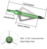 Crossbow Bolts 20 Inch Carbon w/Broadheads