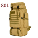 80L Tactical Mountaineering Bag