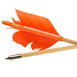 Handmade with 4 Turkey Feathers