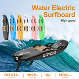 Electric Surfboard in Carbon Fiber Jet Surfboard 15 kW Seaside