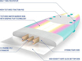 Classic Soft Top Foam 8ft Surfboard - Stable Durable for All Skill Levels