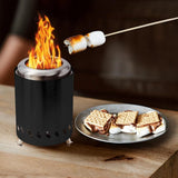 Mini Stove Wood Burning Pellet Fueled
