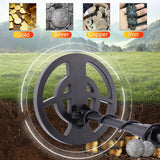 LCD High Accuracy Professional Waterproof  Metal Detectors