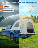 Waterproof Double-Layer Pickup Truck Bed Tent with Awning