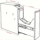 Biometric Slider Handgun Gun Safe