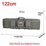 LQARMY 32 38 42 48 inch Tactical Double Rifle Case