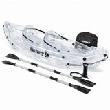 Clear Kayak Transparent 2-Seater Inflatable Tandem