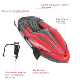 Inflatable Kayak 1 Person Adult Red Canoe
