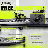 Fishing Kayak Boat Pedal Drive Sit-on-Top