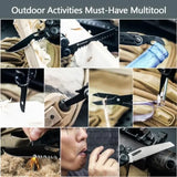 Multitools Pliers with Fire Starter and Glass Breaker